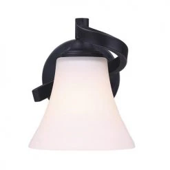 New ⌛ Patriot Lighting® Dee Rubbed Antique Bronze 1-Light Vanity Light ⌛ -Patriot Light Store 3518755FR