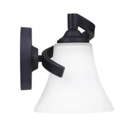 New ⌛ Patriot Lighting® Dee Rubbed Antique Bronze 1-Light Vanity Light ⌛ -Patriot Light Store 3518755 LS