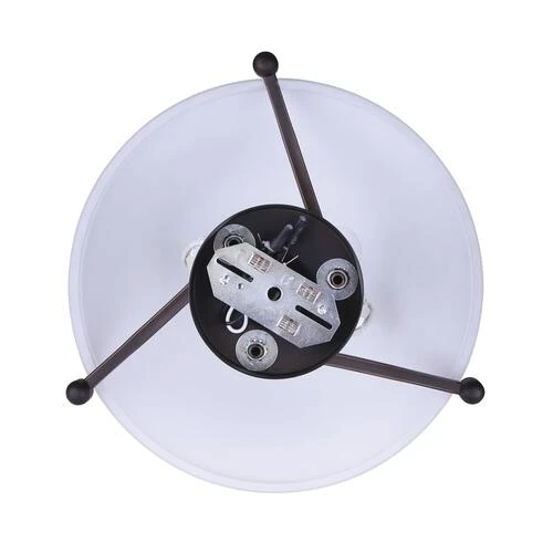 Budget 🔥 Patriot Lighting® Dee Rubbed Antique Bronze 2-Light Semi-Flush Mount Ceiling Light 🔥 6 Budget 🔥 Patriot Lighting® Dee Rubbed Antique Bronze 2-Light Semi-Flush Mount Ceiling Light 🔥 - Image 4