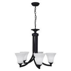 Deals 💯 Patriot Lighting® Dee Rubbed Antique Bronze 5-Light Chandelier 🎉 -Patriot Light Store 3518763 LS