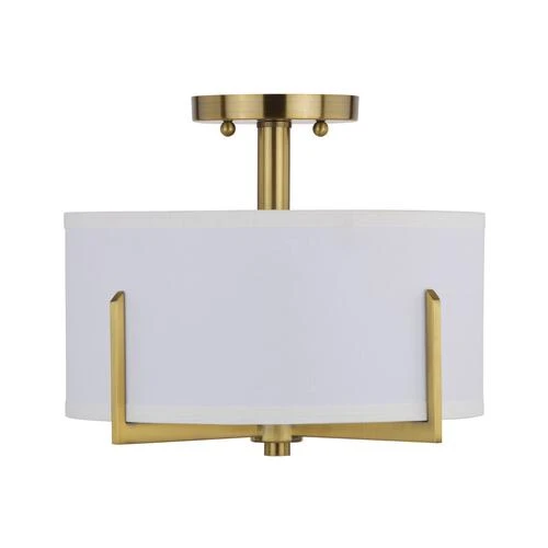 Wholesale 💯 Patriot Lighting® Citrine Gold 2-Light Semi-Flush Mount Ceiling Light 😀 3 Wholesale 💯 Patriot Lighting® Citrine Gold 2-Light Semi-Flush Mount Ceiling Light 😀