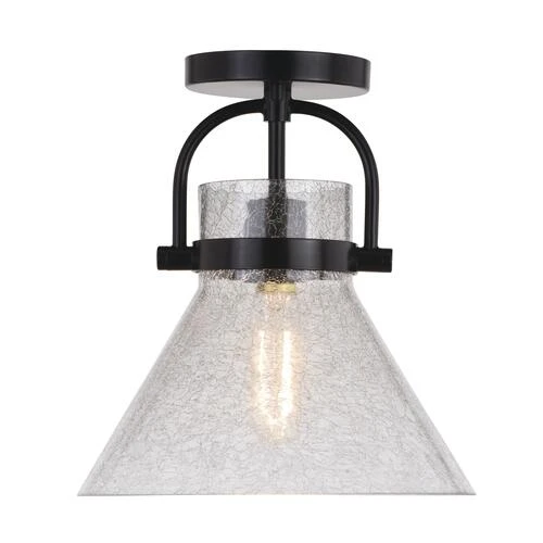 Best deal 😀 Patriot Lighting® Renley Black 1-Light Semi-Flush Mount Ceiling Light ✔️ 7 Best deal 😀 Patriot Lighting® Renley Black 1-Light Semi-Flush Mount Ceiling Light ✔️ - Image 5