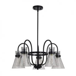 Deals 🤩 Patriot Lighting® Renley Black 5-Light Chandelier ✨ 12 Deals 🤩 Patriot Lighting® Renley Black 5-Light Chandelier ✨ -Patriot Light Store 3518775 Alt1