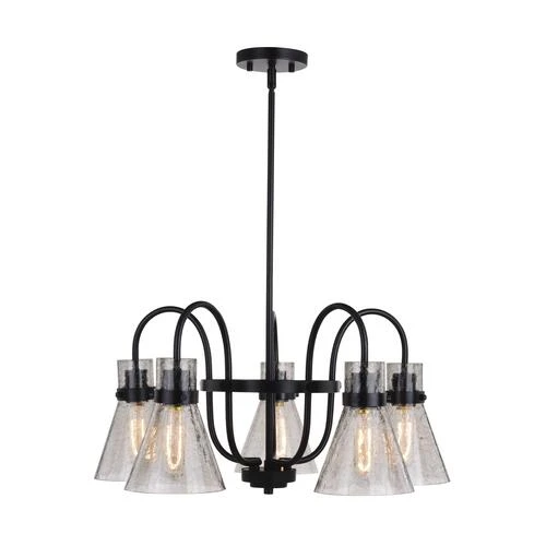 Deals 🤩 Patriot Lighting® Renley Black 5-Light Chandelier ✨ 7 Deals 🤩 Patriot Lighting® Renley Black 5-Light Chandelier ✨ - Image 5