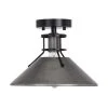 Cheapest 👍 Patriot Lighting® Ashtyn Matte Black & Charcoal Patina 1-Light Semi-Flush Mount Ceiling Light ✨ -Patriot Light Store 3518782 Master