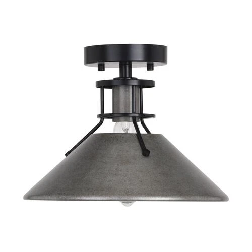 Cheapest 👍 Patriot Lighting® Ashtyn Matte Black & Charcoal Patina 1-Light Semi-Flush Mount Ceiling Light ✨ 3 Cheapest 👍 Patriot Lighting® Ashtyn Matte Black & Charcoal Patina 1-Light Semi-Flush Mount Ceiling Light ✨