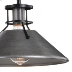 Deals 😍 Patriot Lighting® Ashtyn Matte Black & Charcoal Patina 3-Light Island Light 🤩 -Patriot Light Store 3518785 Alt6