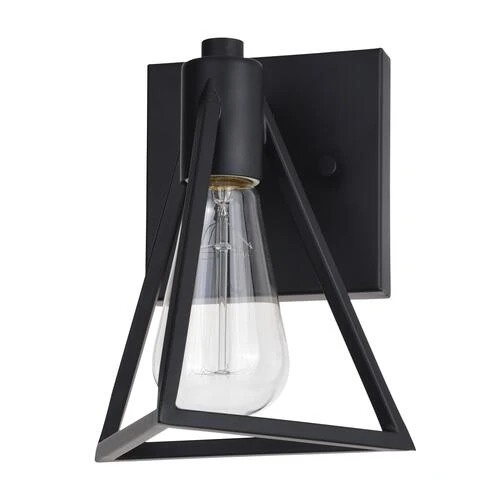 Deals 😍 Patriot Lighting® Tribeck Matte Black 1-Light Vanity Light 🌟 6 Deals 😍 Patriot Lighting® Tribeck Matte Black 1-Light Vanity Light 🌟 - Image 4