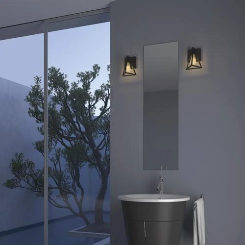 Deals 😍 Patriot Lighting® Tribeck Matte Black 1-Light Vanity Light 🌟 5 Deals 😍 Patriot Lighting® Tribeck Matte Black 1-Light Vanity Light 🌟 - Image 3