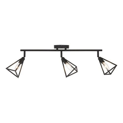 Flash Sale ✨ Patriot Lighting® Tribeck Matte Black 3-Light Fixed Track Light 🔔 8 Flash Sale ✨ Patriot Lighting® Tribeck Matte Black 3-Light Fixed Track Light 🔔 - Image 6