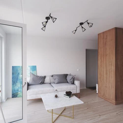 Flash Sale ✨ Patriot Lighting® Tribeck Matte Black 3-Light Fixed Track Light 🔔 6 Flash Sale ✨ Patriot Lighting® Tribeck Matte Black 3-Light Fixed Track Light 🔔 - Image 4