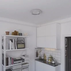 Discount ⌛ Patriot Lighting® Leah Satin Nickel Integrated LED Flush Mount Ceiling Light 😉 -Patriot Light Store 3518792 Alt5