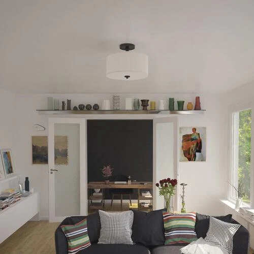 Promo 🤩 Patriot Lighting® Fabian Bronze 2-Light Semi-Flush Mount Ceiling Light ❤️ 5 Promo 🤩 Patriot Lighting® Fabian Bronze 2-Light Semi-Flush Mount Ceiling Light ❤️ - Image 3