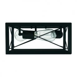 Flash Sale ⌛ Patriot Lighting® Carah Matte Black 3-Light Flush Mount Ceiling Light ❤️ -Patriot Light Store 3518804 Alt7
