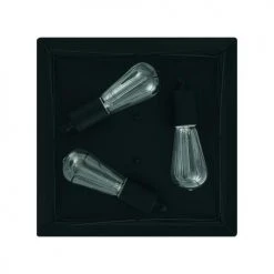 Flash Sale ⌛ Patriot Lighting® Carah Matte Black 3-Light Flush Mount Ceiling Light ❤️ -Patriot Light Store 3518804 Alt9