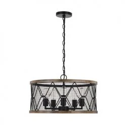 Discount 👏 Patriot Lighting® Elegant Home Bodhi Black & Replica Wood 5-Light Pendant ⌛ 7 Discount 👏 Patriot Lighting® Elegant Home Bodhi Black & Replica Wood 5-Light Pendant ⌛ -Patriot Light Store 3519126 Alt1