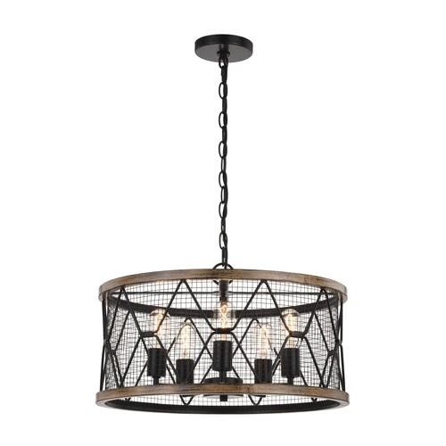 Discount 👏 Patriot Lighting® Elegant Home Bodhi Black & Replica Wood 5-Light Pendant ⌛ 3 Discount 👏 Patriot Lighting® Elegant Home Bodhi Black & Replica Wood 5-Light Pendant ⌛