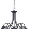 Flash Sale 👏 Patriot Lighting® Maeva 5-Light Graphite Chandelier 🎁 -Patriot Light Store 3519162 ICH689A05GPH M