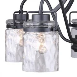 Flash Sale 👏 Patriot Lighting® Maeva 5-Light Graphite Chandelier 🎁 -Patriot Light Store 3519162 ICH689A05GPH M Detail