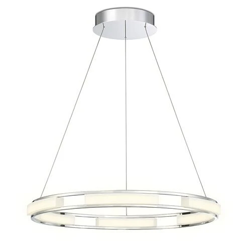 Deals ⭐ Patriot Lighting® Fanton Chrome Integrated LED Pendant 👏 3 Deals ⭐ Patriot Lighting® Fanton Chrome Integrated LED Pendant 👏