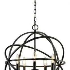 Budget 🔥 Patriot Lighting® Nucleus Bronze 5 Light Pendant 🥰