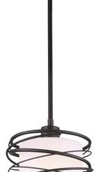 Cheapest 🔥 Patriot Lighting® Marco 8" Oil-Rubbed Bronze Transitional 1-Light Pendant ⭐