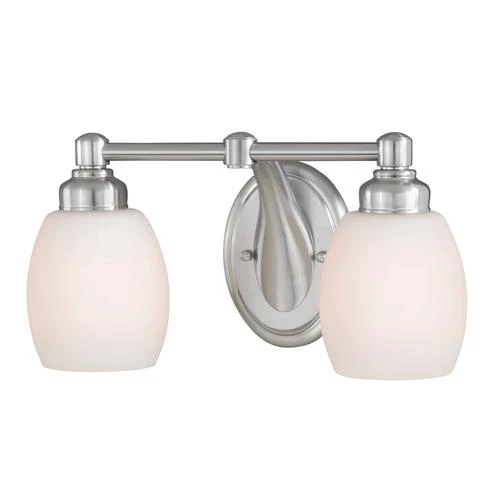 Discount 💯 Patriot Lighting® Olympia Satin Nickel 2-Light Vanity Light 🔔 3 Discount 💯 Patriot Lighting® Olympia Satin Nickel 2-Light Vanity Light 🔔