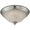 Hot Sale ⌛ Patriot Lighting® Payton Satin Nickel Integrated LED Flush Mount Ceiling Light 😍 -Patriot Light Store 352 5810 P Payton