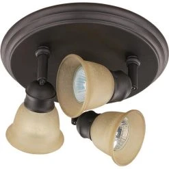 Flash Sale ⭐ Patriot Lighting® Port Oil-Rubbed Bronze 3-Light Flush Mount Ceiling Light 😀