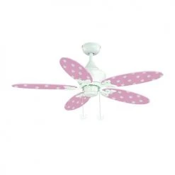 Budget 🛒 Patriot Lighting™ Butterfly 44" White Indoor LED Ceiling Fan ❤️ -Patriot Light Store 355 0598 WOLK