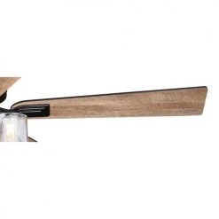 Cheap ✨ Patriot Lighting® Elegant Home Brooklyn 52" Black With Faux Wood Indoor LED Ceiling Fan 😉 -Patriot Light Store 355 0656 BD