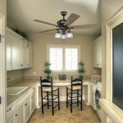 Hot Sale 🔔 Patriot Lighting® Orleans II 3-Light Oil-Rubbed Bronze LED Ceiling Fan Light 😍 7 Hot Sale 🔔 Patriot Lighting® Orleans II 3-Light Oil-Rubbed Bronze LED Ceiling Fan Light 😍 -Patriot Light Store 355 3104 IU