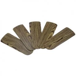 Coupon 😉 Patriot Lighting™ 42" Oak/Walnut Ceiling Fan Replacement Blades - 5 Pcs/set ✔️