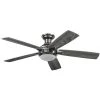 Best Sale 🛒 Patriot Lighting™ Ogun 52" Gunmetal Indoor LED Ceiling Fan 👍 -Patriot Light Store 3550022 20747 Master SideB