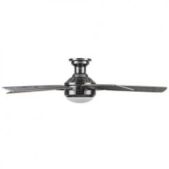 Best Sale 🛒 Patriot Lighting™ Ogun 52" Gunmetal Indoor LED Ceiling Fan 👍 -Patriot Light Store 3550022 20747 Sideview