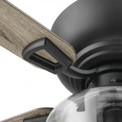 Cheapest 🔥 Patriot Lighting™ Anahy 44" Matte Black Indoor LED Ceiling Fan 😍 -Patriot Light Store 3550023 20752 Anahy Bladeiron Closeup