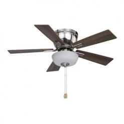 Best reviews of 🧨 Patriot Lighting™ Sabrina 42" Brushed Nickel LED Ceiling Fan ✨ -Patriot Light Store 3550082 Alt1