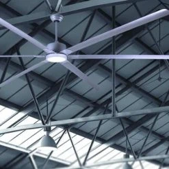 Outlet ✨ Patriot Lighting® Boss Integrated LED Painted Grey Ceiling Fan Light 🛒 -Patriot Light Store 3550496 P SC