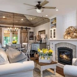 Cheap 👍 Patriot Lighting™ Hyattsville 52" Bronze Indoor/Outdoor LED Ceiling Fan 😀 -Patriot Light Store 3550602 room1 1