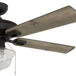 Cheap 👍 Patriot Lighting™ Hyattsville 52" Bronze Indoor/Outdoor LED Ceiling Fan 😀 -Patriot Light Store 3550602bladea2018