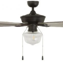 Cheap 👍 Patriot Lighting™ Hyattsville 52" Bronze Indoor/Outdoor LED Ceiling Fan 😀 -Patriot Light Store 3550602side2018