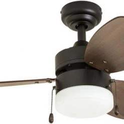Promo 🎉 Patriot Lighting™ Gibson Street 30" Bronze Indoor LED Ceiling Fan 🔥 -Patriot Light Store 3550643 20677 Main2