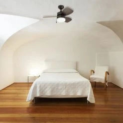 Promo 🎉 Patriot Lighting™ Gibson Street 30" Bronze Indoor LED Ceiling Fan 🔥 -Patriot Light Store 3550643 20677 bedroom 02