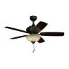 Budget 🔥 Patriot Lighting™ Vienna II 42" Oil-Rubbed Bronze Indoor LED Ceiling Fan ✔️ -Patriot Light Store 3550683 Master