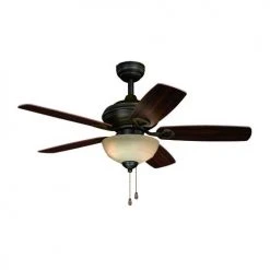 Budget 🔥 Patriot Lighting™ Vienna II 42" Oil-Rubbed Bronze Indoor LED Ceiling Fan ✔️