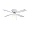 Discount 🎁 Patriot Lighting™ Eros II 42" White Indoor LEDCeiling Fan ⭐ -Patriot Light Store 3550712 Master