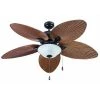 Best Sale ❤️ Patriot Lighting™ Florida Breeze 52" Bronze Indoor/Outdoor LED Ceiling Fan ⌛ -Patriot Light Store 3550716 MASTER