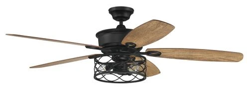 Cheap 😉 Patriot Lighting™ Phinny 56" Matte Black Indoor LED Ceiling Fan ❤️ 6 Cheap 😉 Patriot Lighting™ Phinny 56" Matte Black Indoor LED Ceiling Fan ❤️ - Image 4