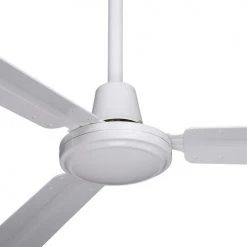 Cheapest 🔔 Patriot Lighting™ Industrial 56" White Indoor Ceiling Fan 🤩 -Patriot Light Store 3550736 Alt2