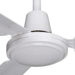 Cheapest 🔔 Patriot Lighting™ Industrial 56" White Indoor Ceiling Fan 🤩 -Patriot Light Store 3550736 Alt3